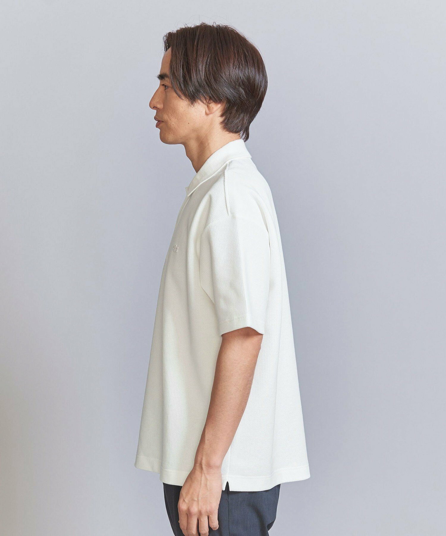 <LACOSTE for BEAUTY&YOUTH> 1トーン ポロシャツ